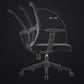 Modern Mid-Back Arm Chair Black Task Microfiber Office Chair