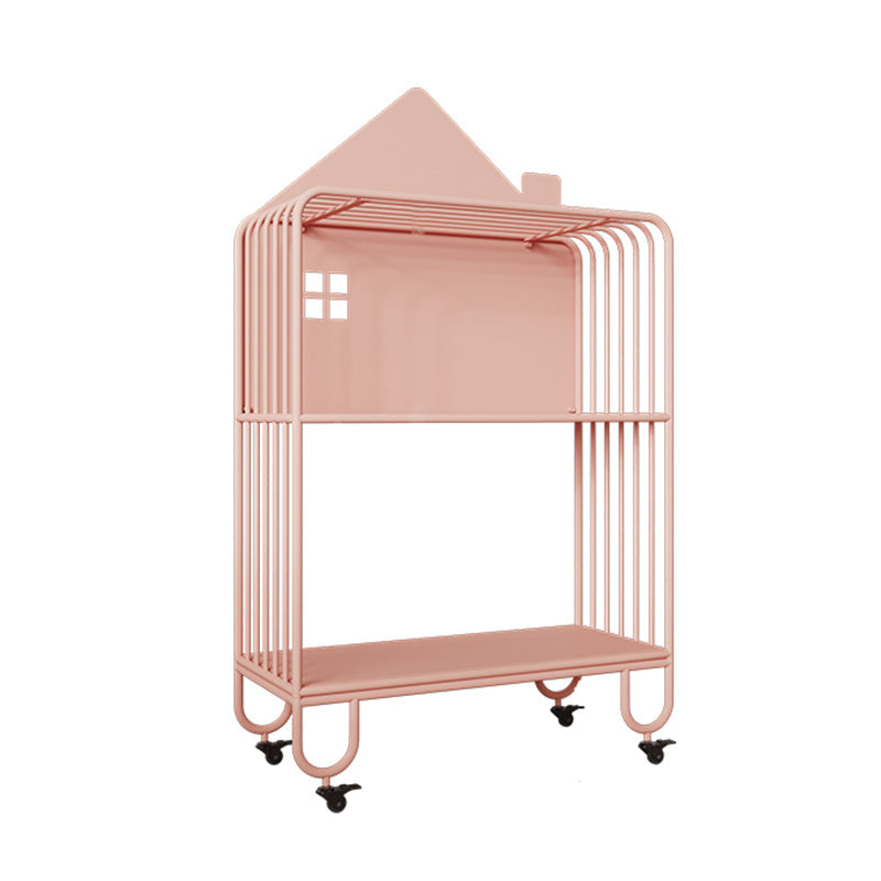 11" Wide Contemporary Shelf Metal Open Shelves Included Bookcase