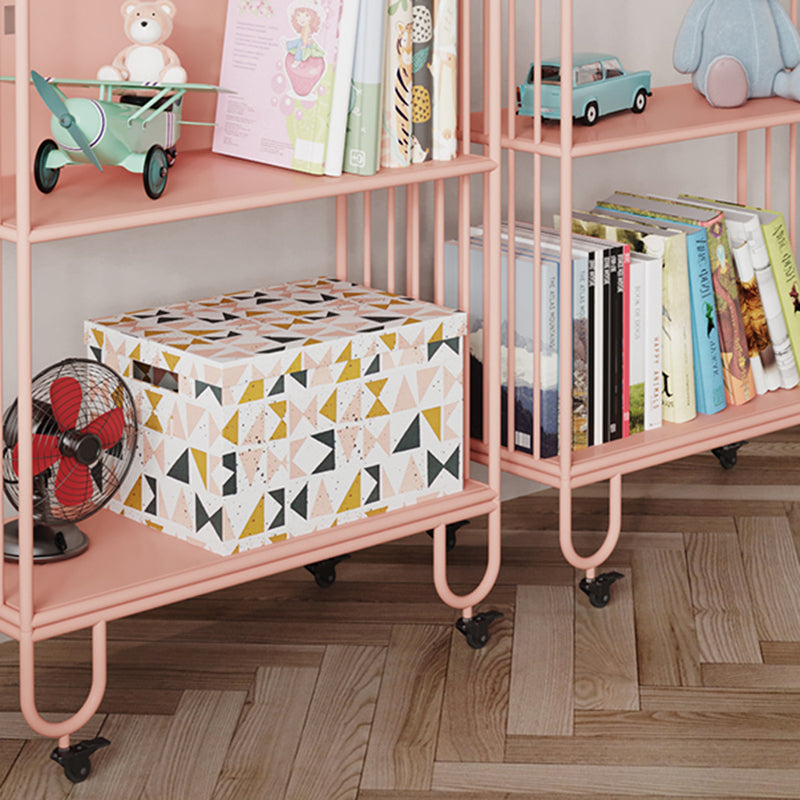 11" Wide Contemporary Shelf Metal Open Shelves Included Bookcase