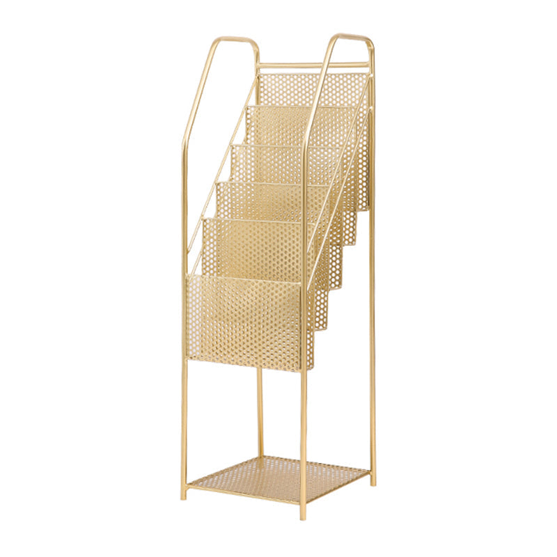 12" Wide Contemporary Shelf Bookcase Shelves Included Metal Bookcase Clearhalo 'Bookcases' 'furn' 'furn_bookcases' 'Furniture' 'Office Furniture' 6089294