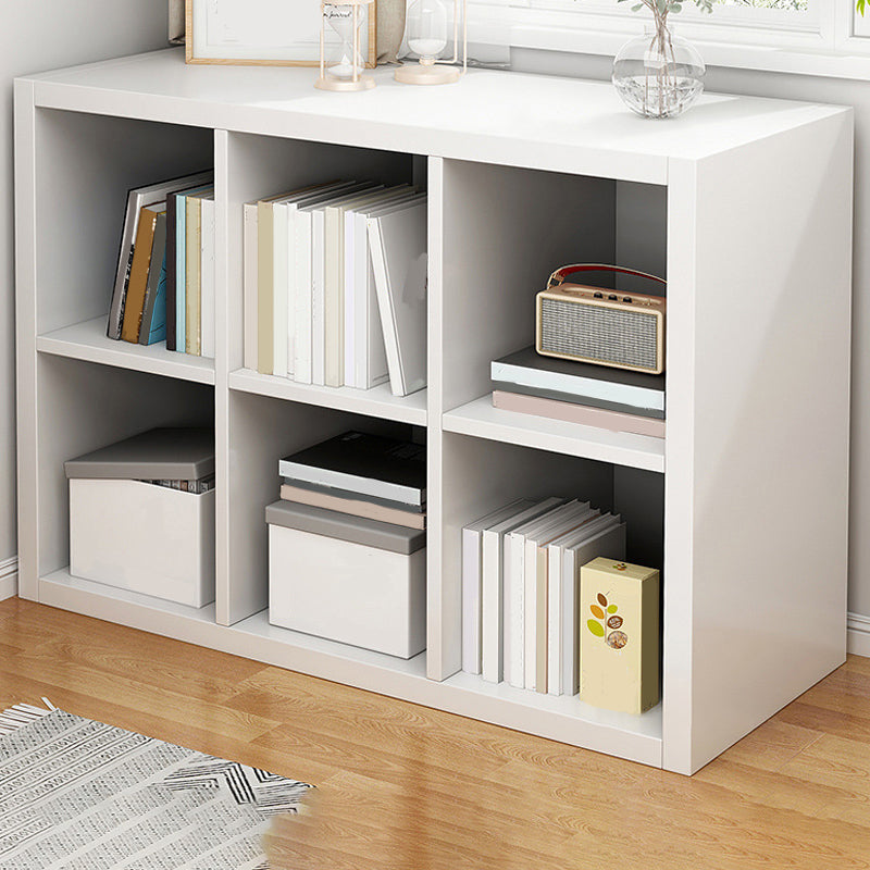 11.8 "De large étagère contemporaine fermée en bois naturel en bois naturel