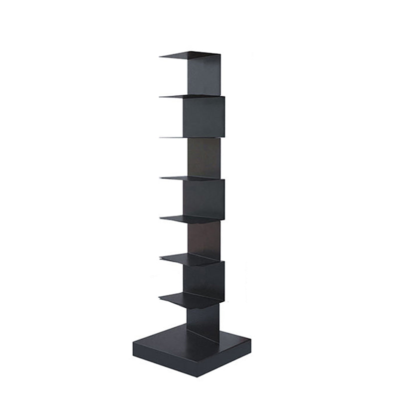 Modem Metal Bookshelf Geometric Shelf Bookshelf for Home Office 13.8" W Clearhalo 'Bookcases' 'furn' 'furn_bookcases' 'Furniture' 'Office Furniture' 6089379