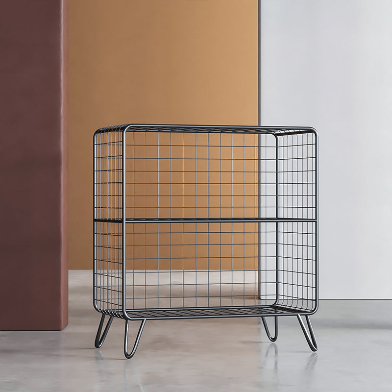 Glam Metal Bookshelf Standard Shelf Shelfshelf for Home Office