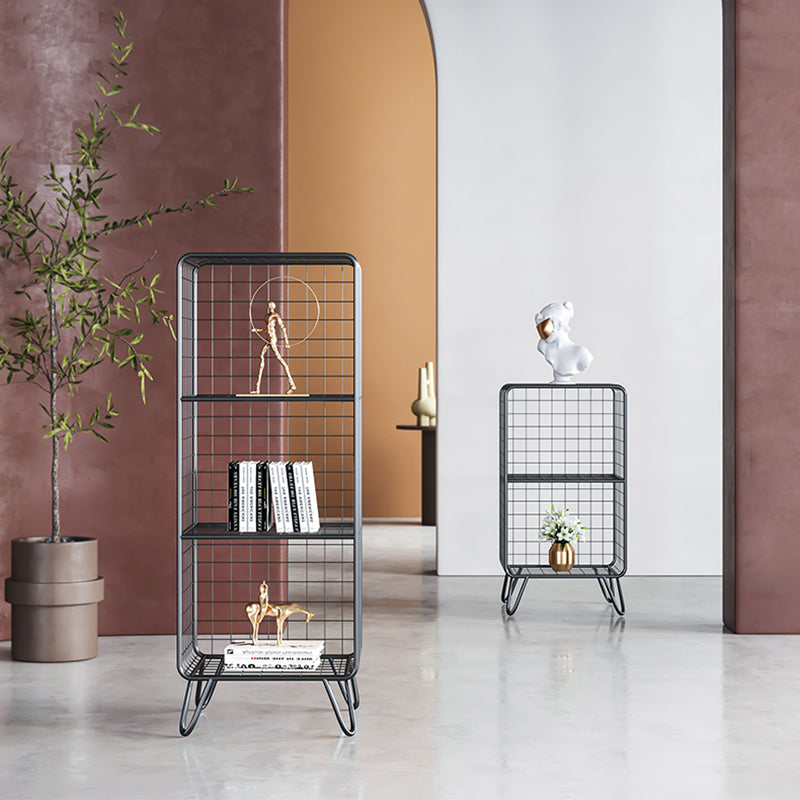 Glam Metal Bookshelf Standard Shelf Shelfshelf for Home Office