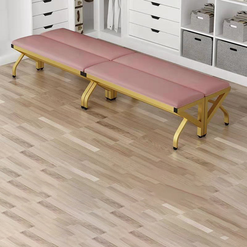 Modern Seating Bench Foam Bench 13.78" W 17.72" H with Legs for Bedroom Clearhalo 'Benches' 'Chairs & Seating' 'furn' 'furn_benches' 'Furniture' 'Living Room Furniture' 6089558