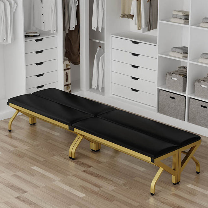 Modern Seating Bench Foam Bench 13.78" W 17.72" H with Legs for Bedroom Clearhalo 'Benches' 'Chairs & Seating' 'furn' 'furn_benches' 'Furniture' 'Living Room Furniture' 6089559