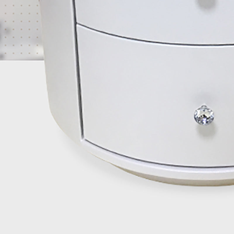 Night-tands de lit en bois faux en bois moderne avec 2 tiroirs