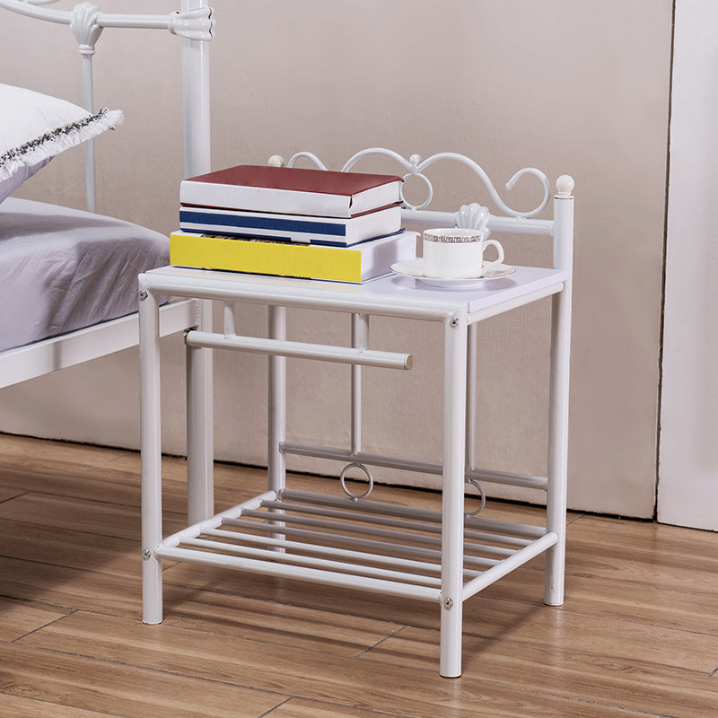 Moderno moderno shelf shelf mobile per letto in legno per camera da letto