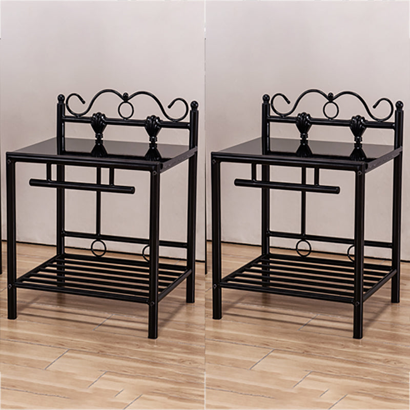 Moderno moderno shelf shelf mobile per letto in legno per camera da letto