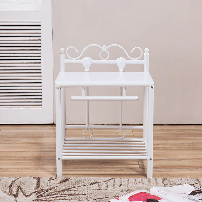 Moderno moderno shelf shelf mobile per letto in legno per camera da letto