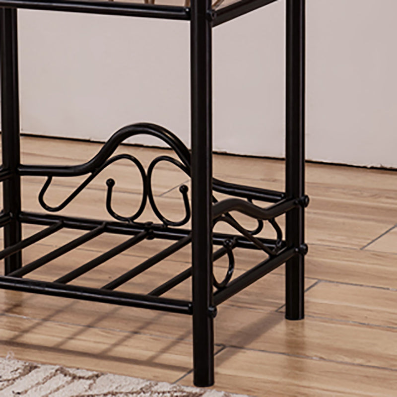 Moderno moderno shelf shelf mobile per letto in legno per camera da letto