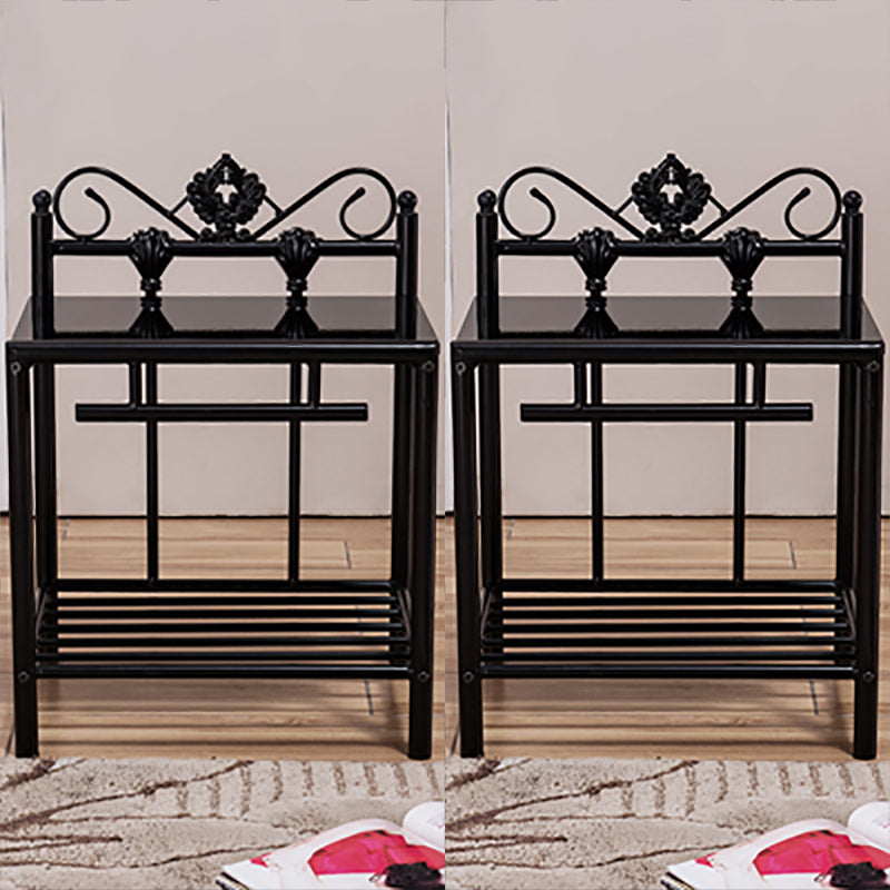 Moderno moderno shelf shelf mobile per letto in legno per camera da letto