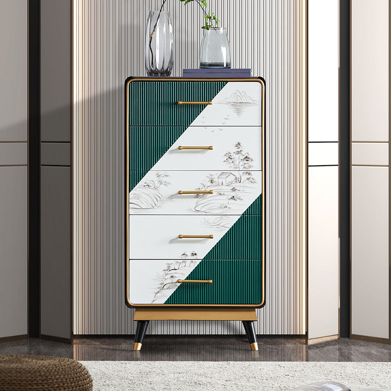 Stone Storage Chest Modern Storage Chest Dresser with 3/5/6 Drawers Clearhalo 'Bedroom Furniture' 'Dressers & Chests' 'dressers_chests' 'furn' 'furn_dressers_chests' 'Furniture' 6090016