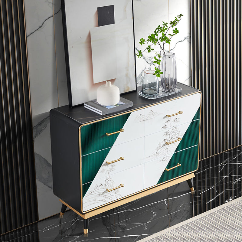 Stone Storage Chest Modern Storage Chest Dresser with 3/5/6 Drawers Clearhalo 'Bedroom Furniture' 'Dressers & Chests' 'dressers_chests' 'furn' 'furn_dressers_chests' 'Furniture' 6090030