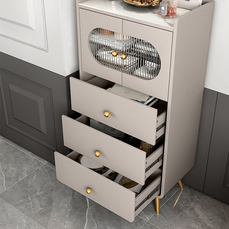 13.65-inch Width Glam Storage Chest Stone Storage Chest Dresser Clearhalo 'Bedroom Furniture' 'Dressers & Chests' 'dressers_chests' 'furn' 'furn_dressers_chests' 'Furniture' 6090050