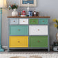 Coastal opbergkist vervaardigd houten dressoir met 3/5/6/8 laden