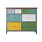 Coastal opbergkist vervaardigd houten dressoir met 3/5/6/8 laden