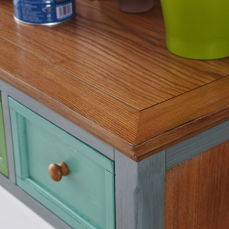 Coastal opbergkist vervaardigd houten dressoir met 3/5/6/8 laden