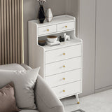 13.65-inch Width Storage Chest Dresser Modern Stone Storage Chest