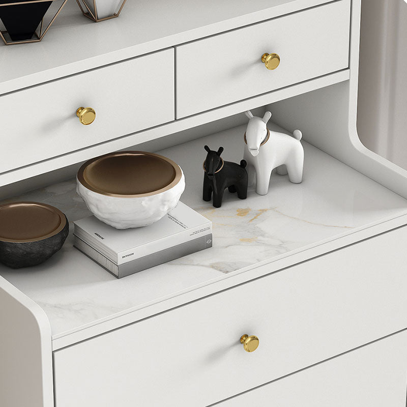 Commode de rangement en pierre moderne de 13,65 pouces de largeur