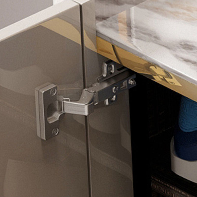 Stone Glam Chest Slaapkamer opbergkist in wit met laden