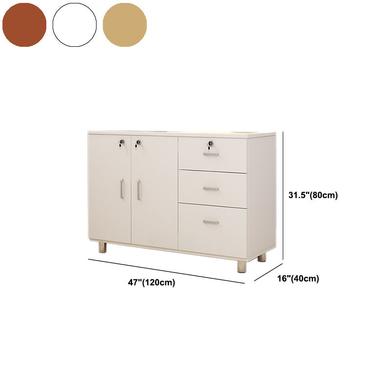 Eigentijdse slaapkamer gemanipuleerde houten opbergkast slaapkamer kist met laden