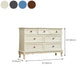 Coffre de rangement nautique en bois massif, coffre de chambre à coucher avec plusieurs tiroirs