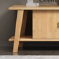 Contemporary Wood TV Stand Enclosed Storage TV Media Stand for Living Room Clearhalo 'furn' 'furn_tv_stands_entertainment_centers' 'Furniture' 'Living Room Furniture' 'TV Stands & Entertainment Centers' 'TV Stands & Media Storage Furniture' 'tv_stands_entertainment_centers' 6090350