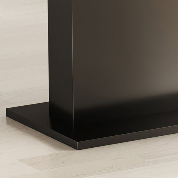 Modern Rectangle Wood Dining Table Set 1/2/5/7 Pieces Dining Set for Home Use Clearhalo 'Dining Room Sets' 'Dining Tables & Seating' 'dining_room_set' 'furn' 'furn_dining_room_set' 'Furniture' 'Kitchen & Dining Furniture' 6093709