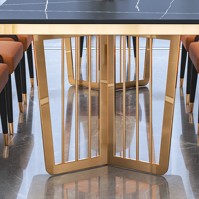 グラムスタイルの長方形テーブルセット1/2/5/7ピースキッチン用ダイニングセット