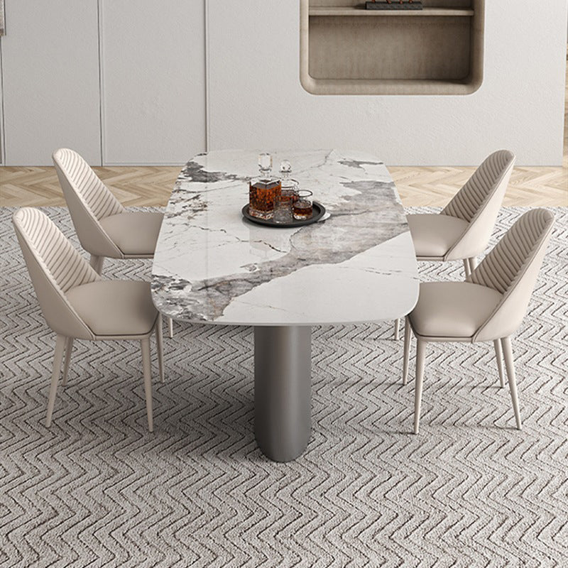 Hedendaagse stijl rechthoektafel Set 1/4/5/6 stukken Dinerset voor keuken