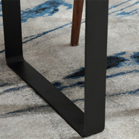 Juego de mesa de madera rectangular de estilo industrial 1/2/7 piezas de comedor para cocina