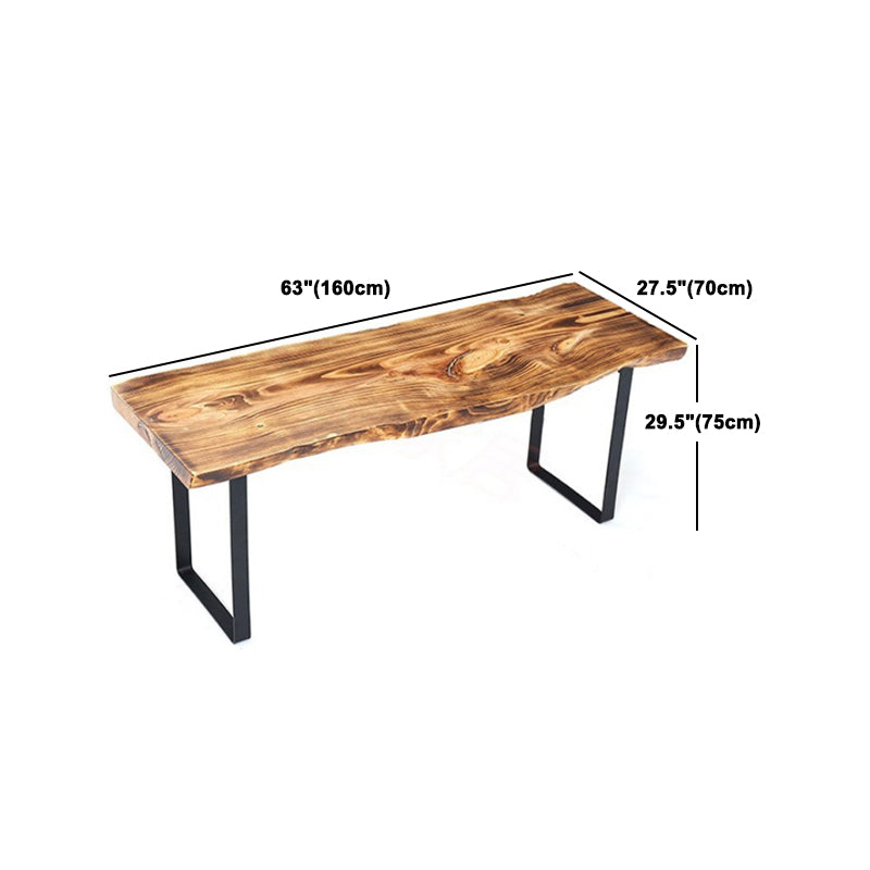 Rechteck im industriellen Stil Rechteck Holz Tisch Set 1/2/7 Stück Essset für Küche
