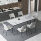 1/4/5/6/7 stukken Moderne rechthoek Dinerset Sintered Stone Top Dinette Table Set