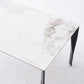 1/4/5/6/7 stukken Moderne rechthoek Dinerset Sintered Stone Top Dinette Table Set
