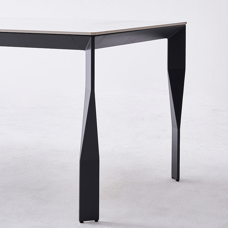 1/4/5/6/7 stukken Moderne rechthoek Dinerset Sintered Stone Top Dinette Table Set