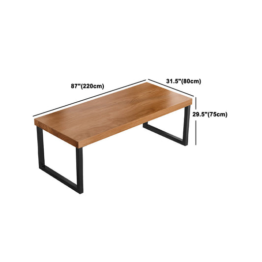 Juego de mesa de madera rectangular de estilo moderno 1/2/7 piezas de comedor para el hogar