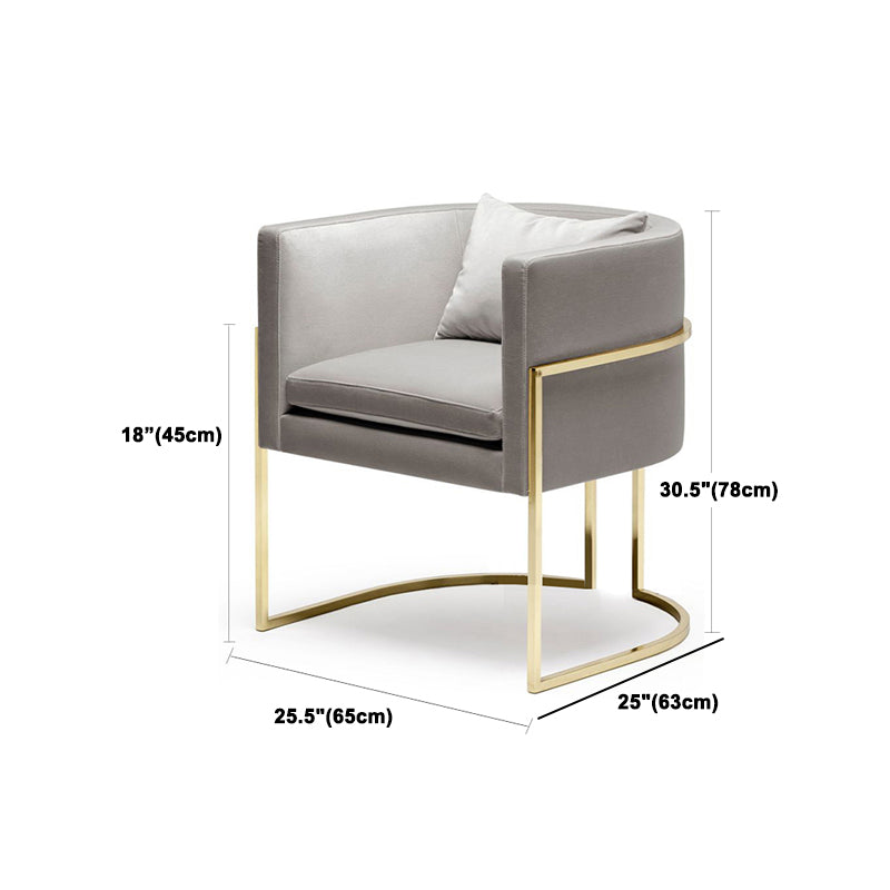 Glam Style Sintered Stone Dining Set Round 1/5 Pieces Dining Table Set for Home Use