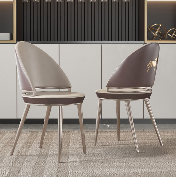 Designer Style 1/4/5/6/7/9 Pieces Dining Table Set Rectangle Sintered Stone Top Table Set Clearhalo 'Dining Room Sets' 'Dining Tables & Seating' 'dining_room_set' 'furn' 'furn_dining_room_set' 'Furniture' 'Kitchen & Dining Furniture' 6094081