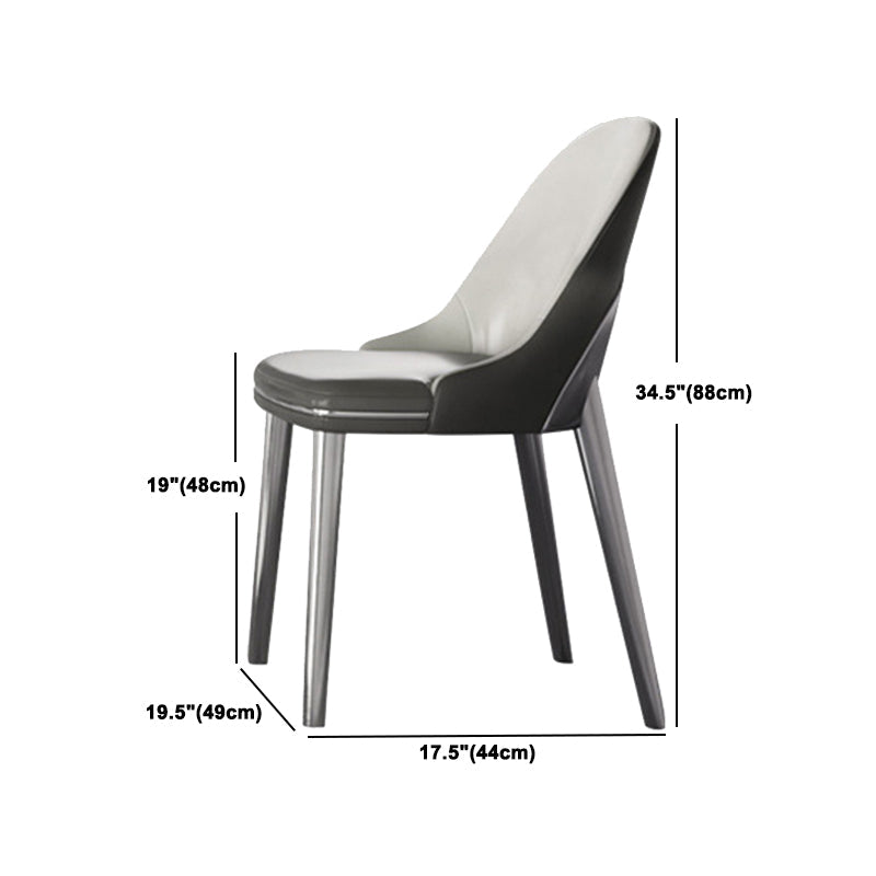 1/4/5/6 Pieces Rectangle Dining Set Sintered Stone Top Dining Table with Leather Chairs