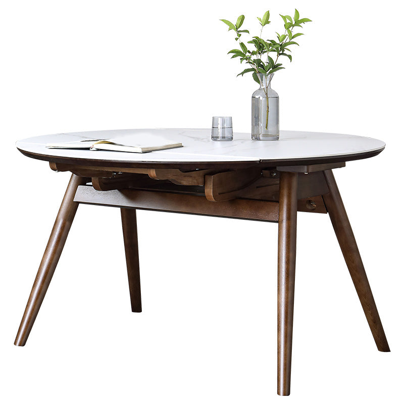 Moderne stijl gesinterde stenen eetgelegenheid hout 1/2/4/5/7 stukken eetgelegenheden voor eetruimtes