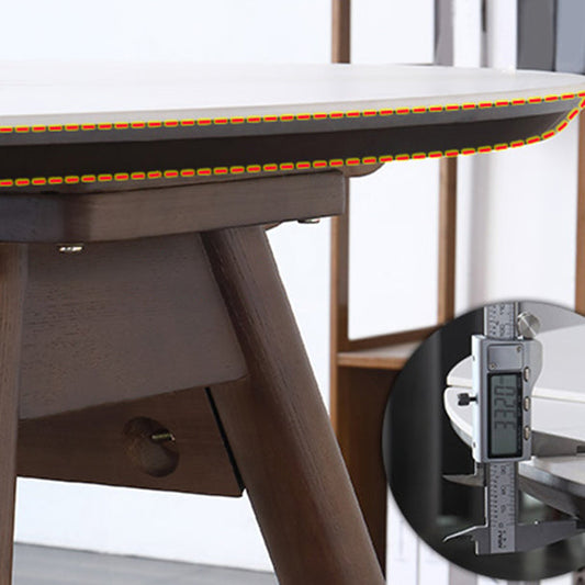 Set de comedor de piedra sinterizada de estilo moderno madera 1/2/4/5/7 piezas de comedor para comedor