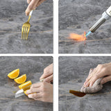 Modern Style Sintered Stone Dining Set Round 1/4/7 Pieces Dining Set for Home Use Clearhalo 'Dining Room Sets' 'Dining Tables & Seating' 'dining_room_set' 'furn' 'furn_dining_room_set' 'Furniture' 'Kitchen & Dining Furniture' 6094255