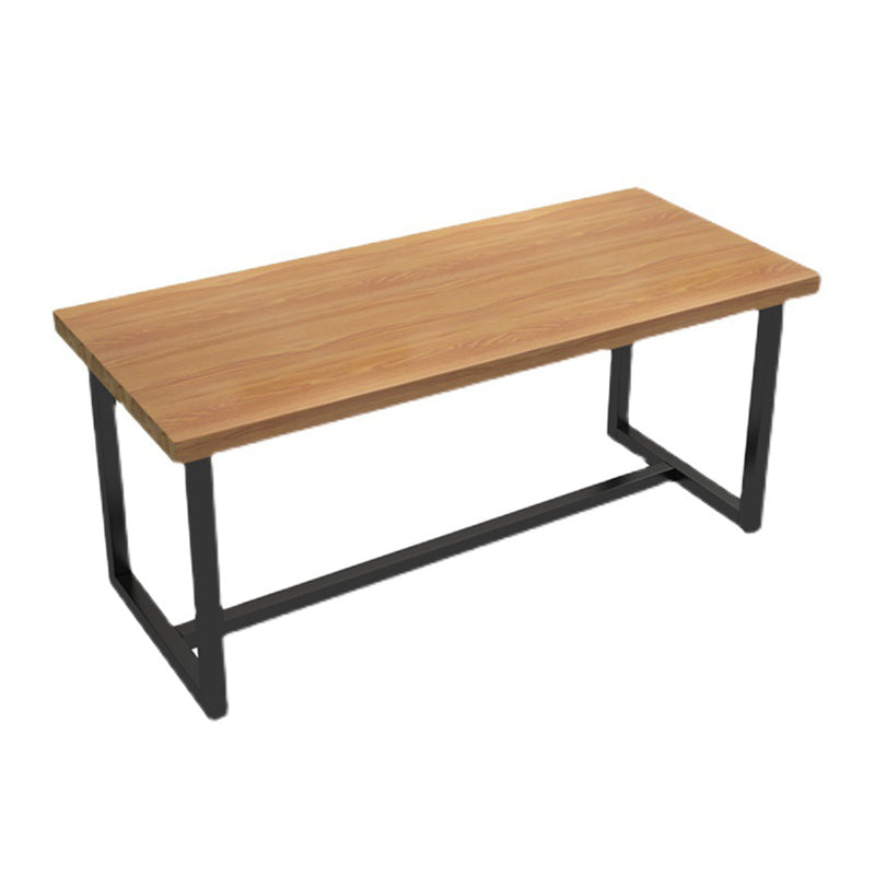 Juego de mesa de madera rectangular industrial 1/2/5 piezas de comedor para cocina