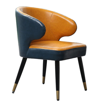 Round 1/3/4 stukken Dinerset Glam Style Faux Marble Dining Set voor thuisgebruik