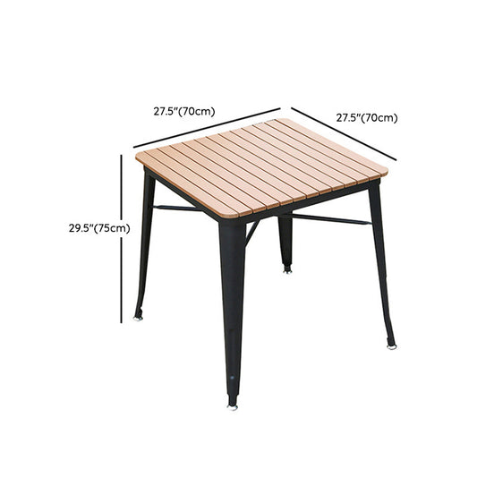 Juego de mesa rectangular de estilo moderno 1/2/5/7 Piezas de comedor para cocina