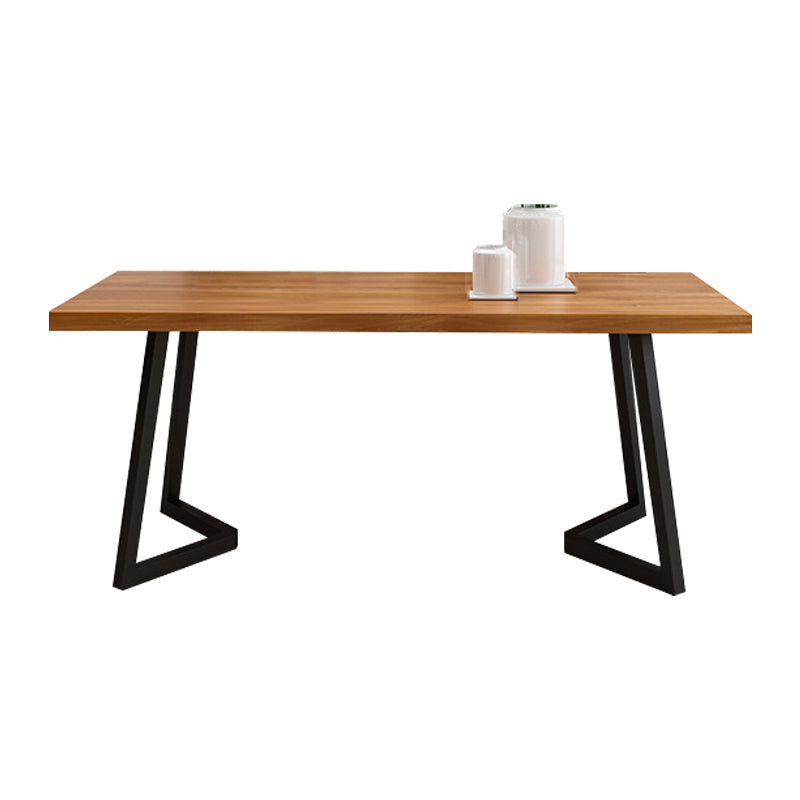 モダンな1/5/7ピースダイニングセット長方形の木製ダイニングテーブルダイニングルーム用