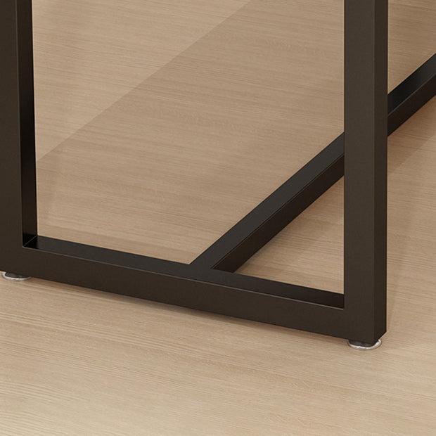 Industrial Solid Wood Dining Table Set 1/5/7 Pieces Dining Set Clearhalo 'Dining Room Sets' 'Dining Tables & Seating' 'dining_room_set' 'furn' 'furn_dining_room_set' 'Furniture' 'Kitchen & Dining Furniture' 6094490