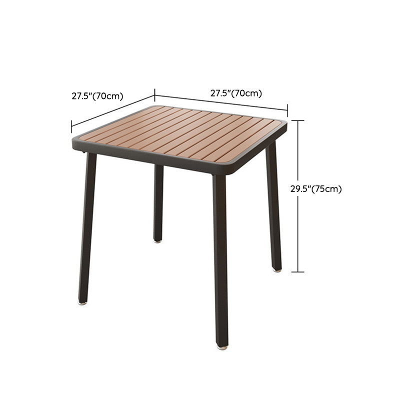 Juego de mesa rectángulo de estilo contemporáneo 1/2/3/5/7 Piezas de comedor para cocina