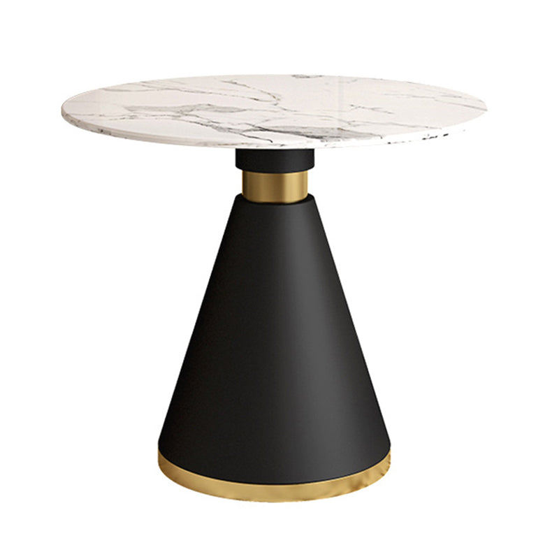 Moderne eetkamer 1/5 stuks rond stenen eettafel voor woonkamer